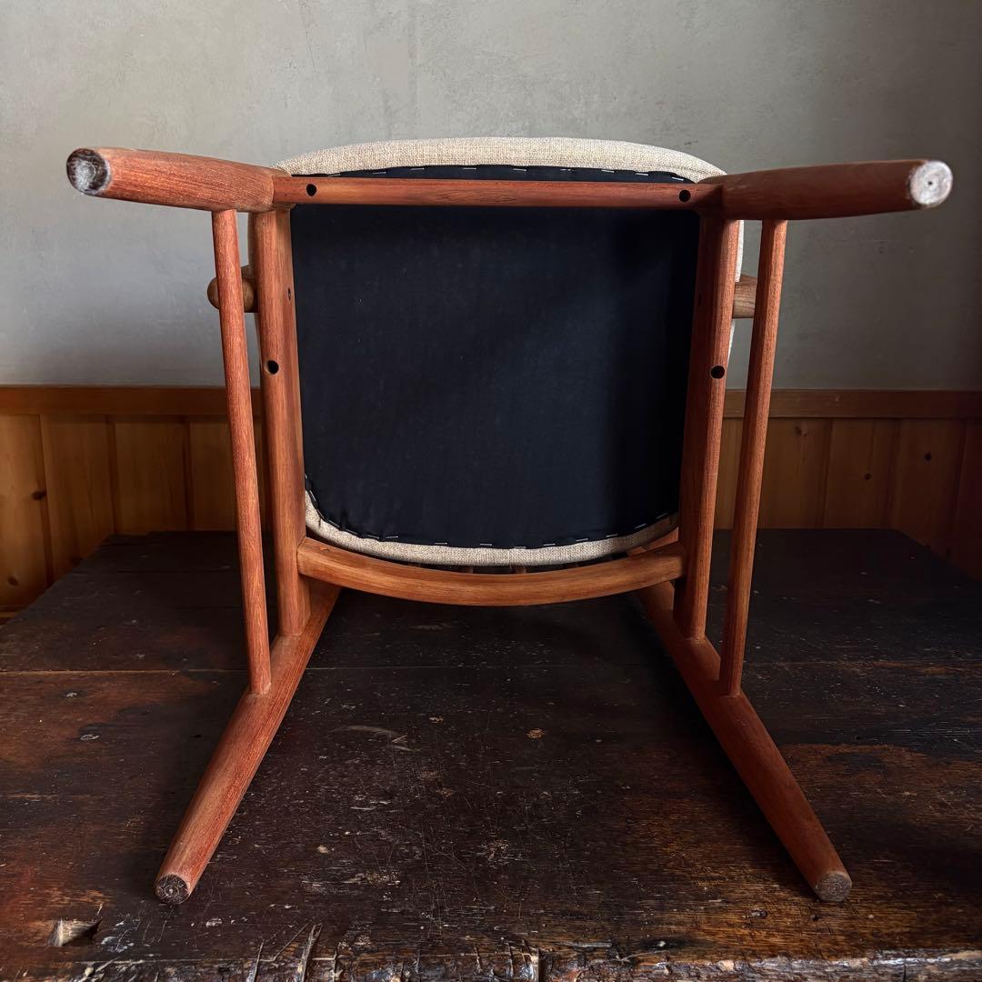 70's BENNY LINDEN チーク製ダニスアームチェア デンマーク