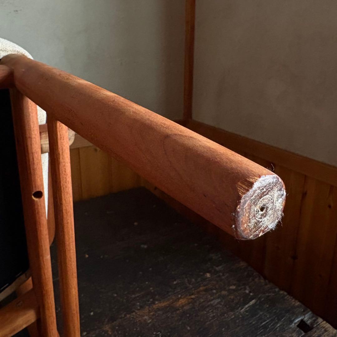 70's BENNY LINDEN チーク製ダニスアームチェア デンマーク