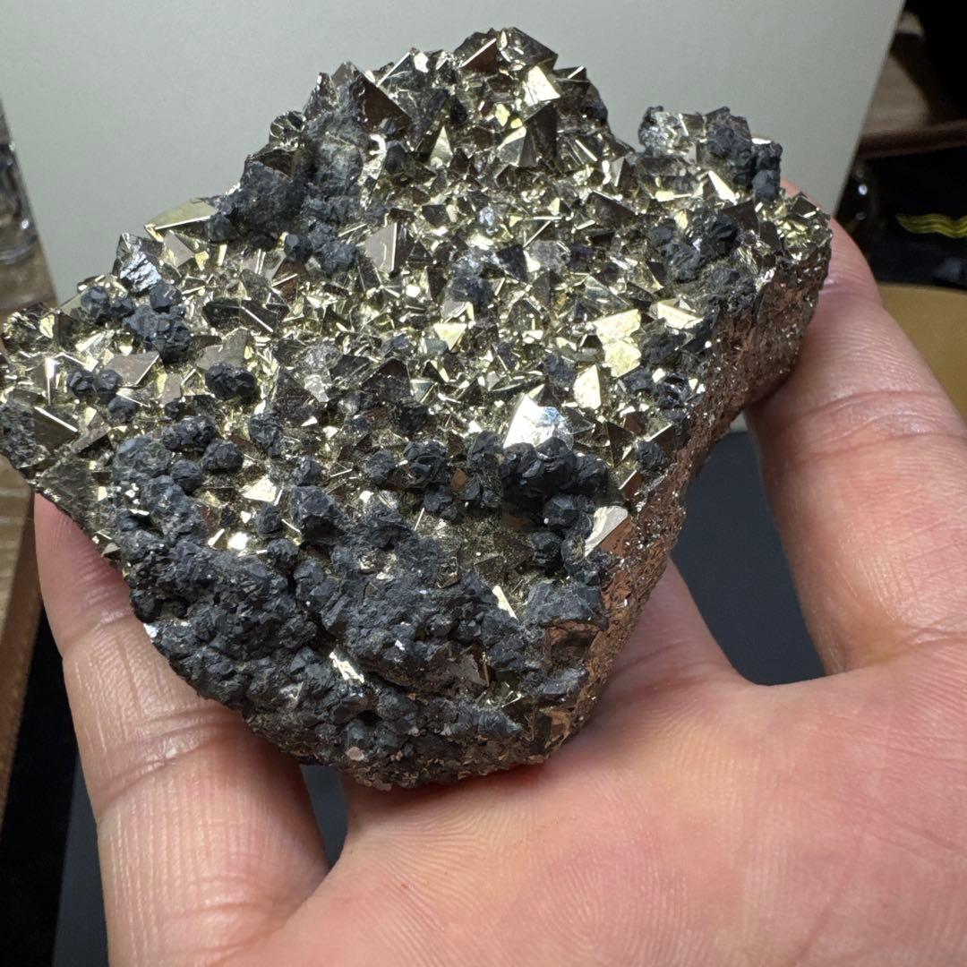 【極上品】パイライト 原石 天然石 黄鉄鉱 コレクション