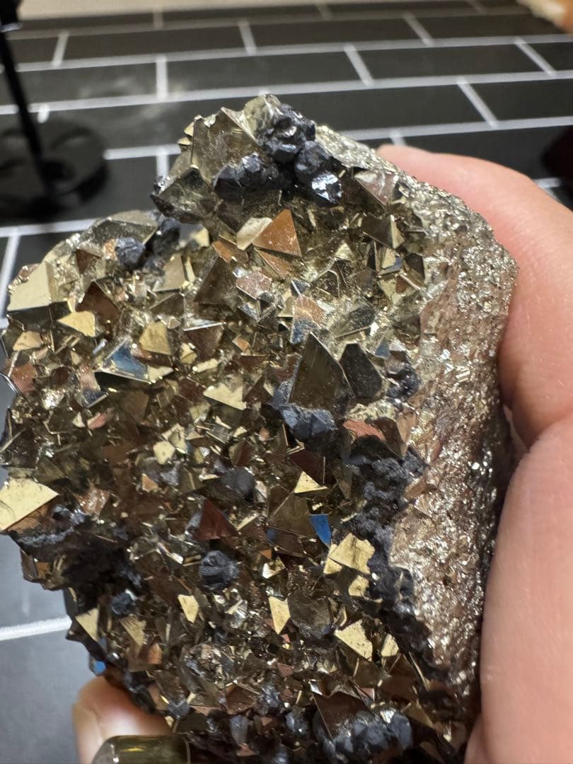 【極上品】パイライト 原石 天然石 黄鉄鉱 コレクション