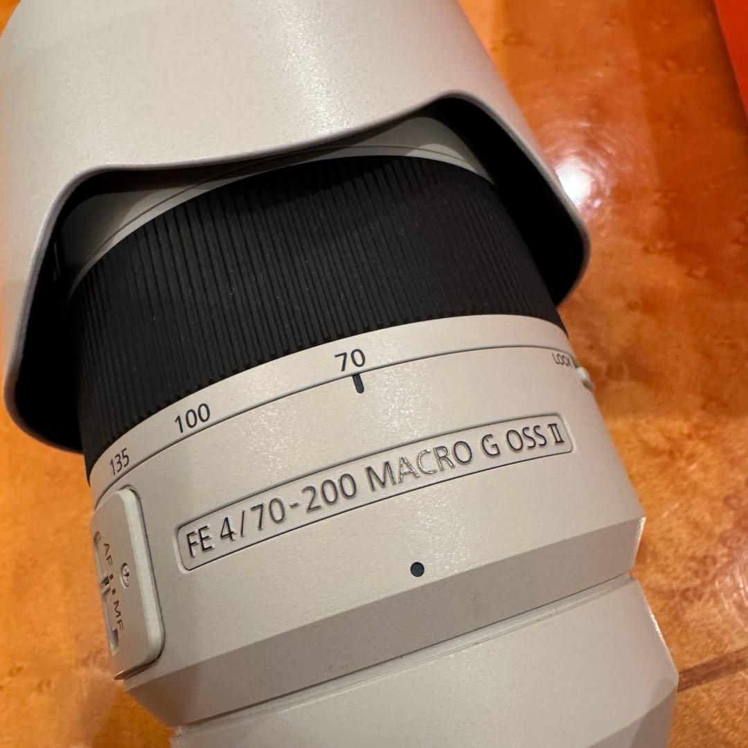 【超美品】SONY FE70-200mm F4 Macro G OSS Ⅱ
