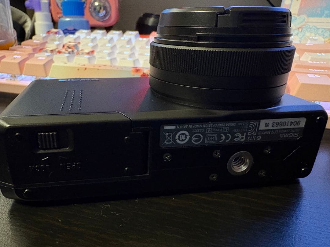 SIGMA DP2m ※ストロボとクローズアップレンズなし。