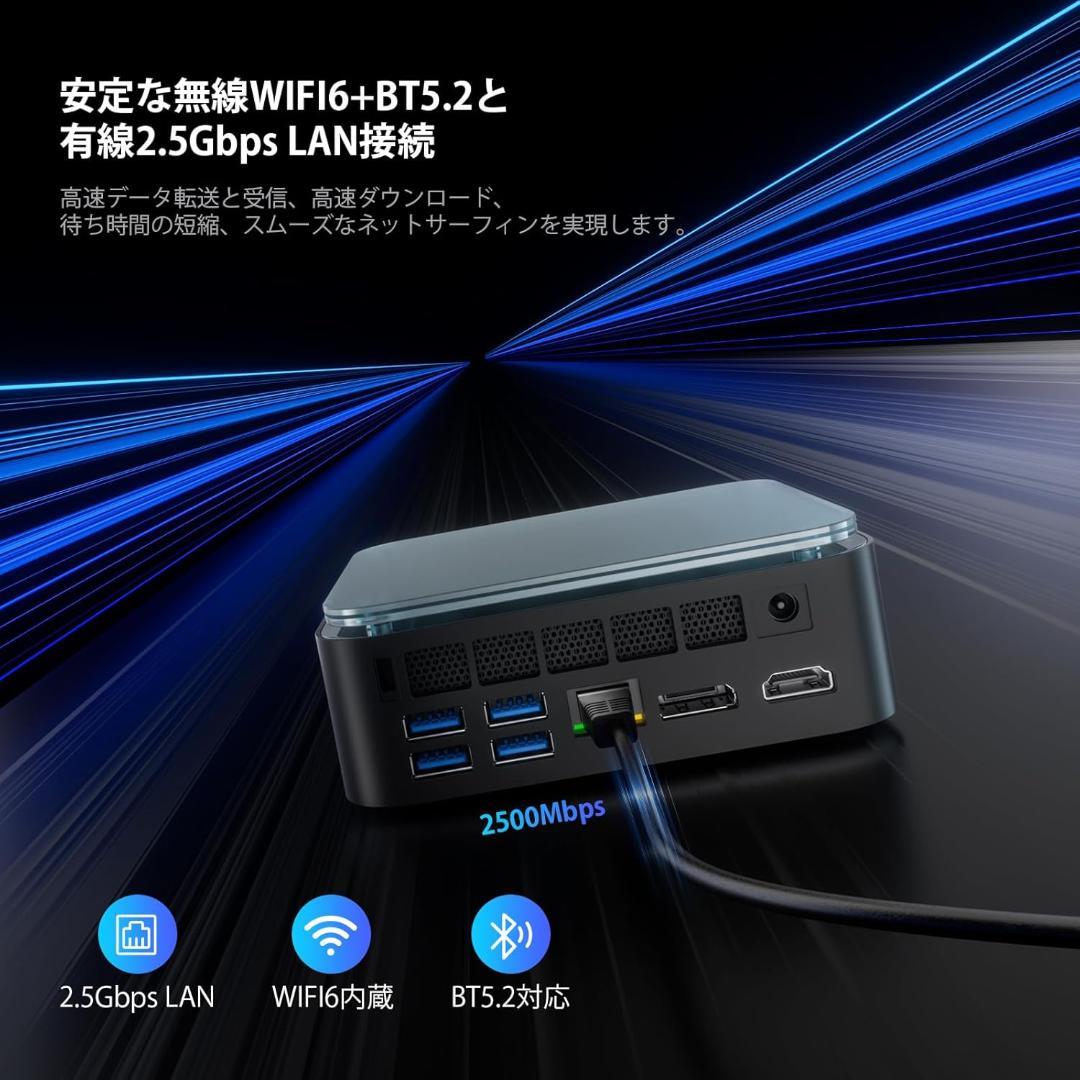 ミニPC Ryzen 7 7735HS 8コア/16スレッド 限定１個