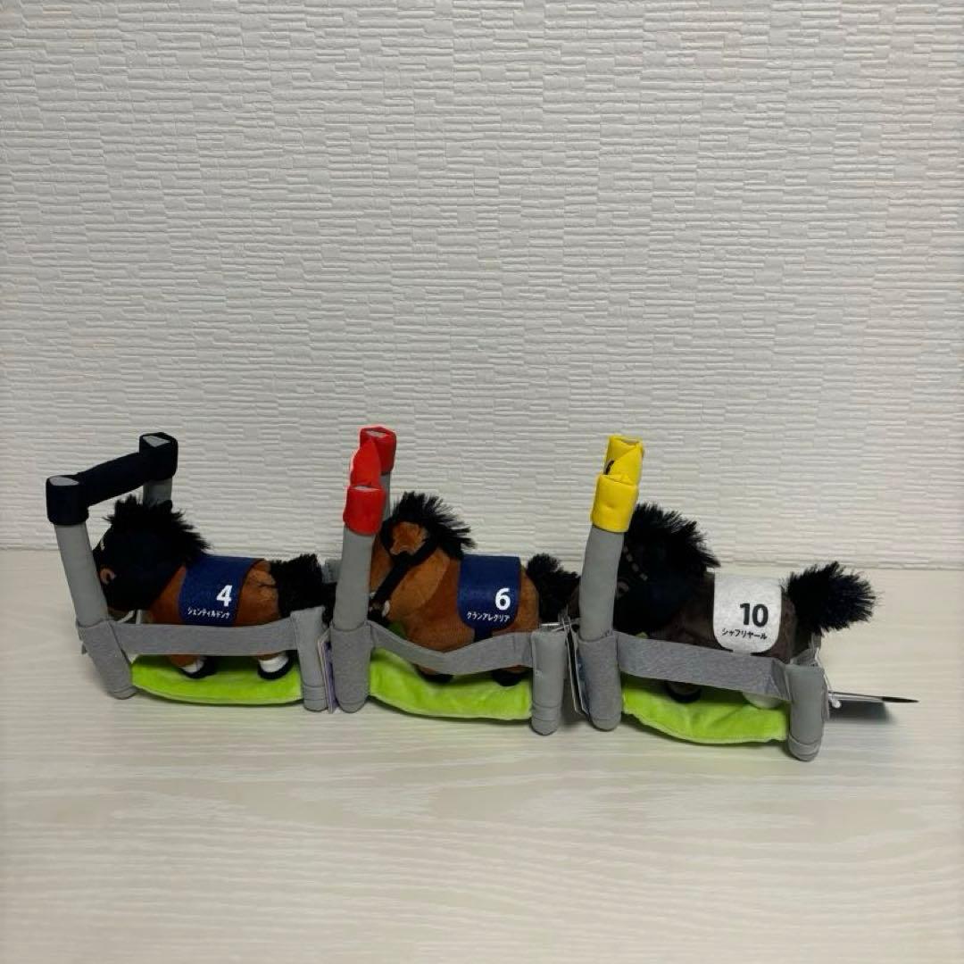 サラブレッドコレクション　ゲートインぬいぐるみA B６体セット