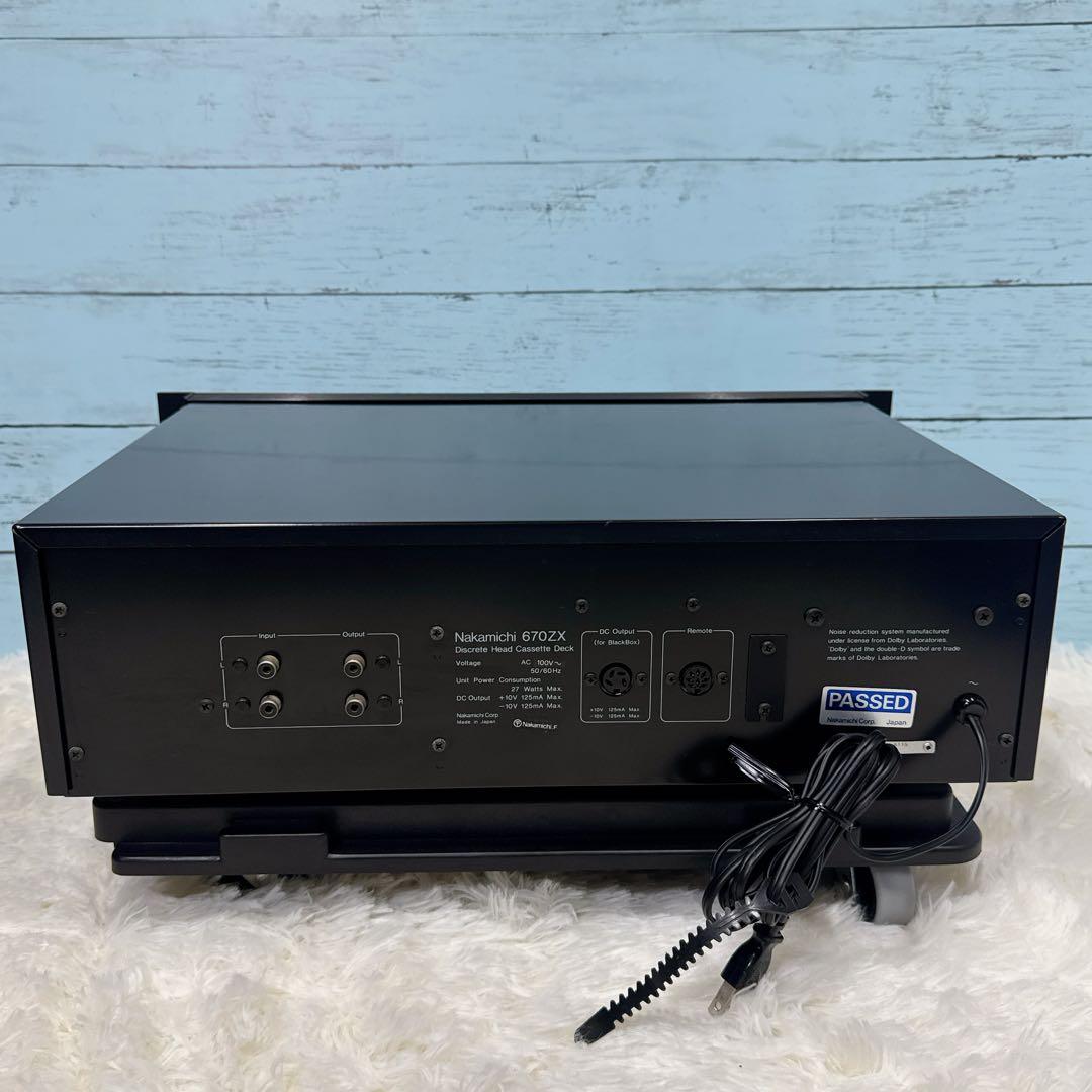 Nakamichi ナカミチ/670zx 高級カセットデッキ メンテナンス済み
