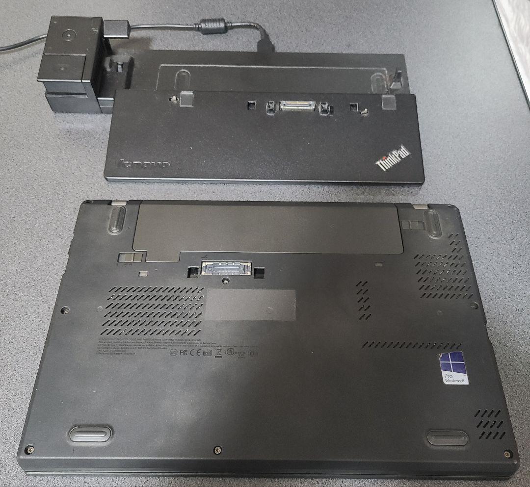 【拡張ドック付】Lenovo ThinkPad X240 i3 新品SSD128