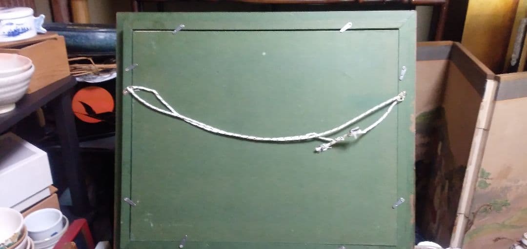 F6号の油絵ですサインは読めなません