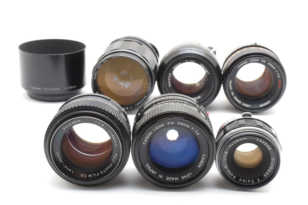 Canon Nikon レンズ 6個まとめ 0378