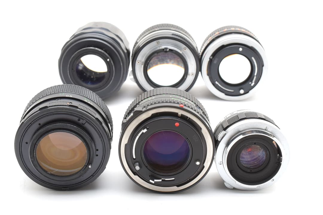Canon Nikon レンズ 6個まとめ 0378