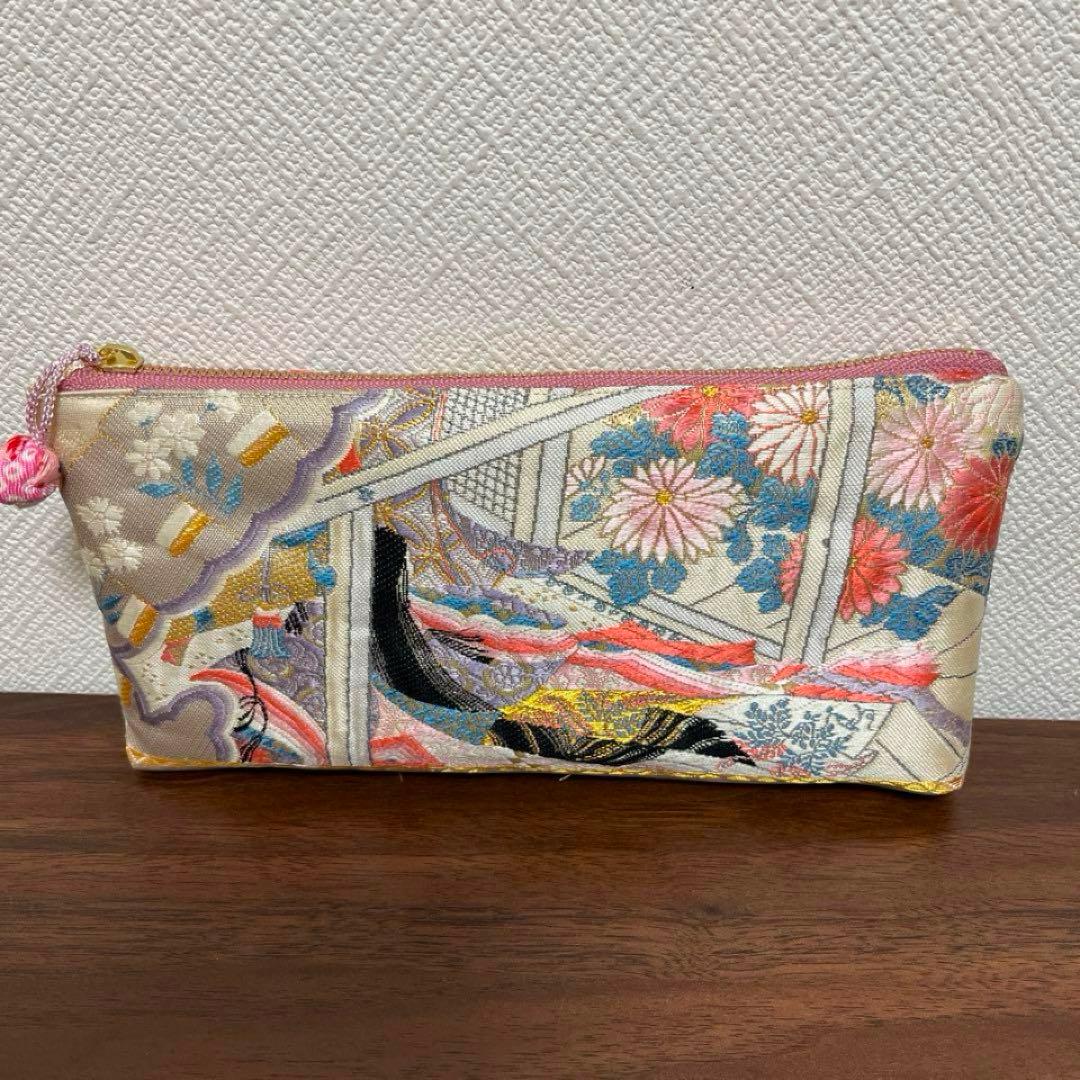 orihimeさま　帯リメイク　トートバッグ　扇姫
