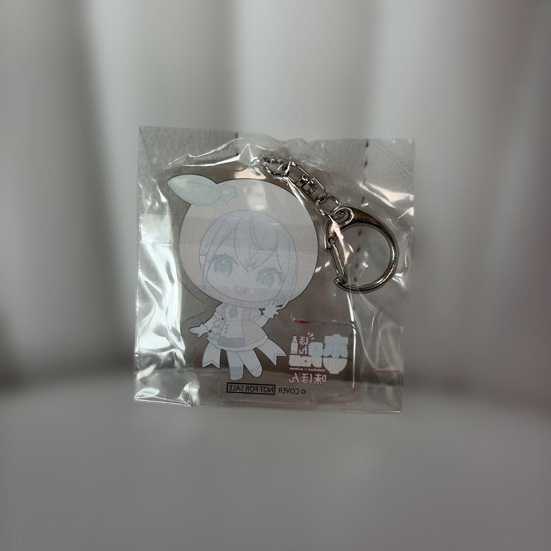 ホロぽん飯テロ部 アクリルキーホルダー 味ぽん × ホロライブ 白銀ノエル