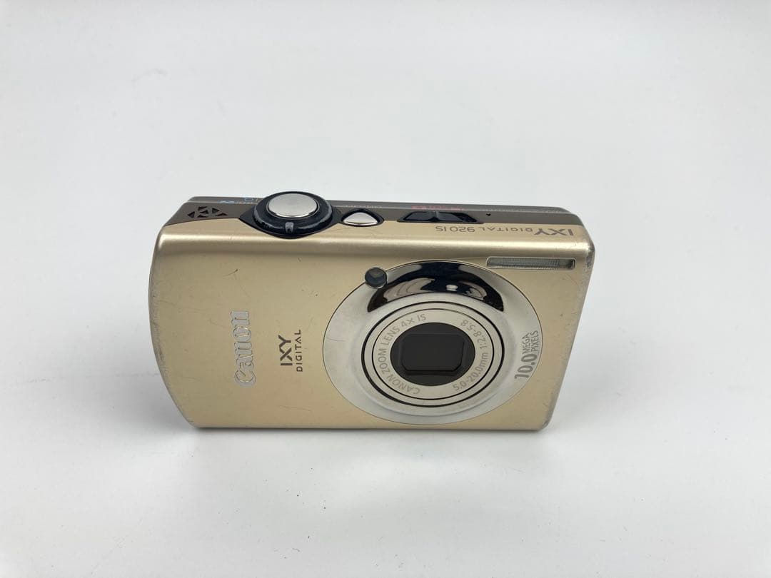 極美品 Canon デジタルカメラ IXY DIGITAL 920IS ゴールド