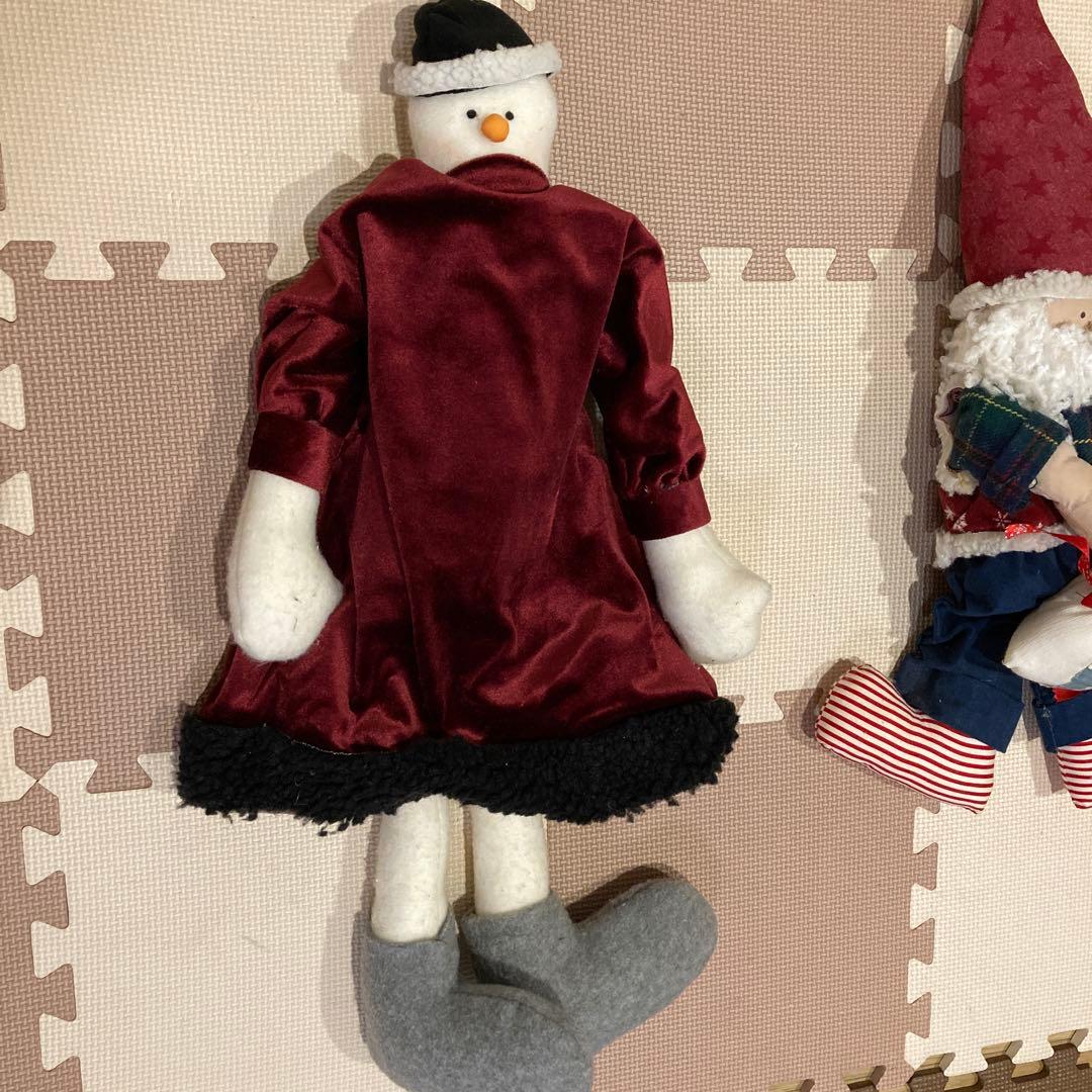 クリスマス　サンタクロース　人形