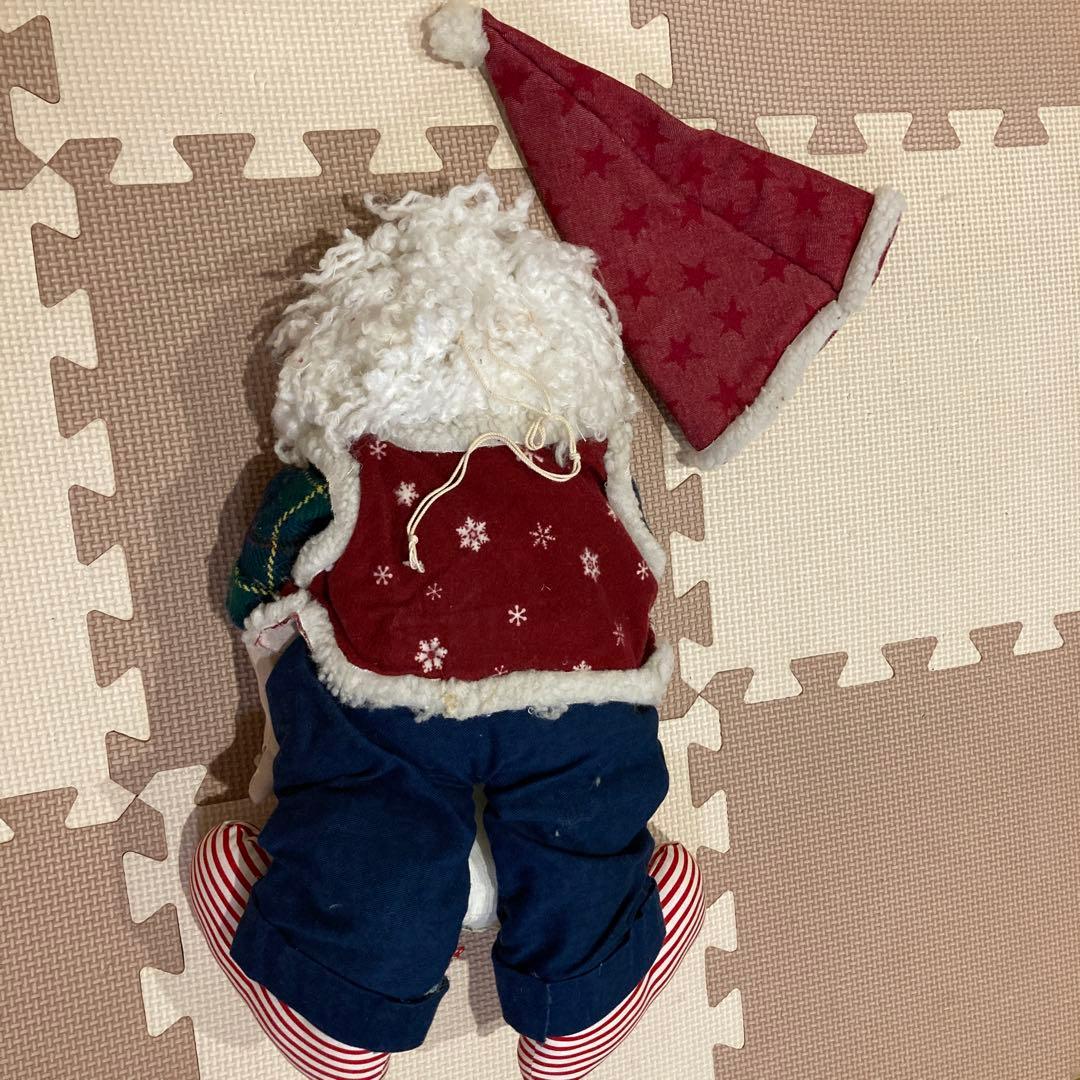 クリスマス　サンタクロース　人形