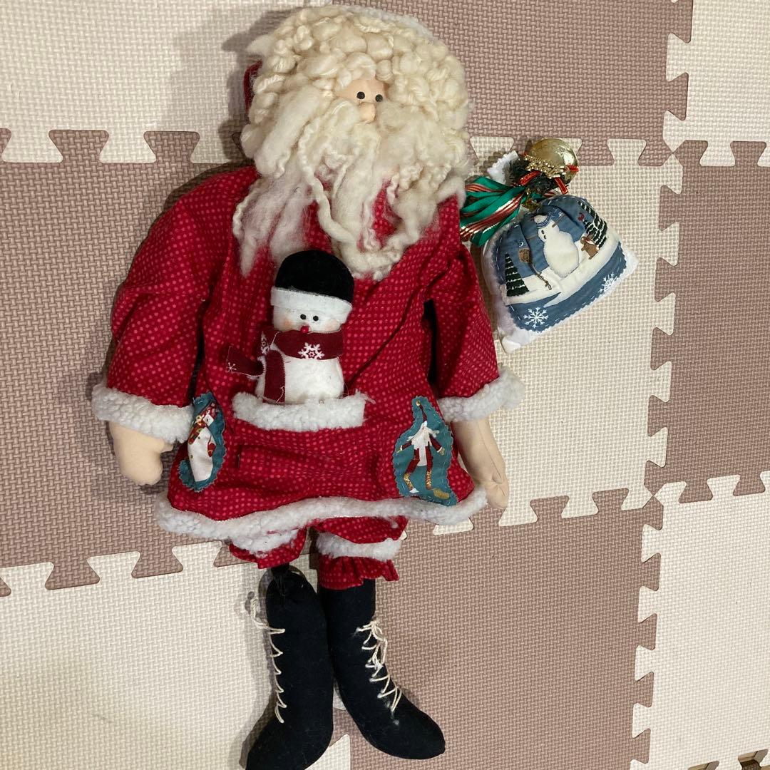 クリスマス　サンタクロース　人形