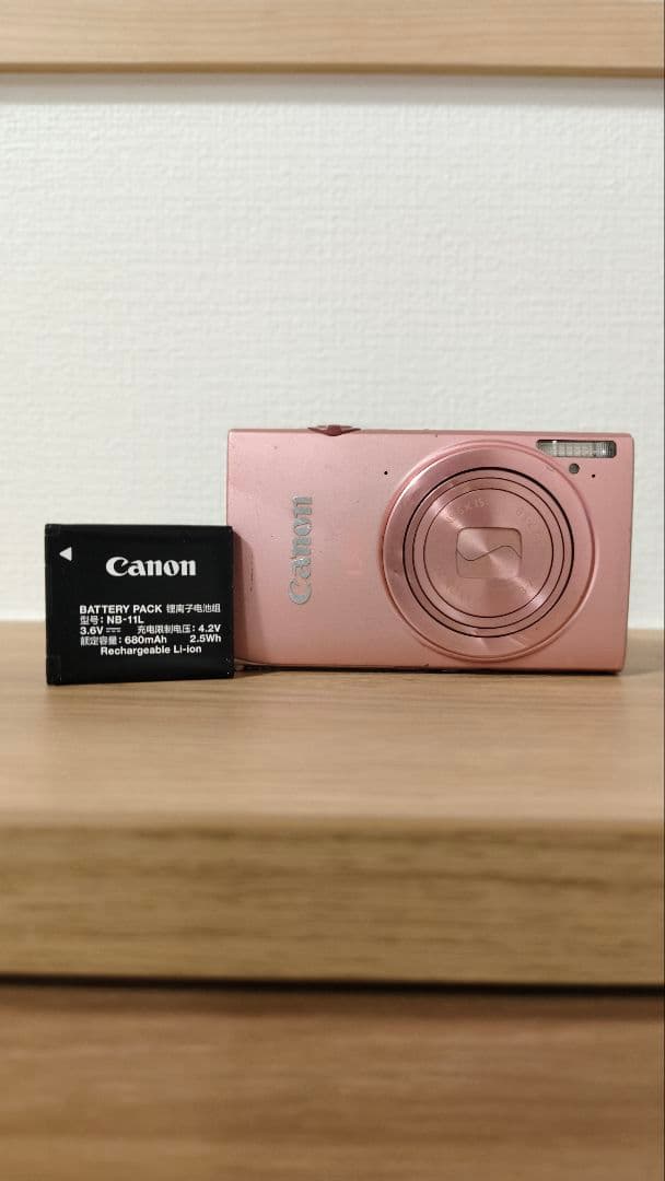 【動作品】Canon IXY 430F ピンク コンパクトデジタルカメラ