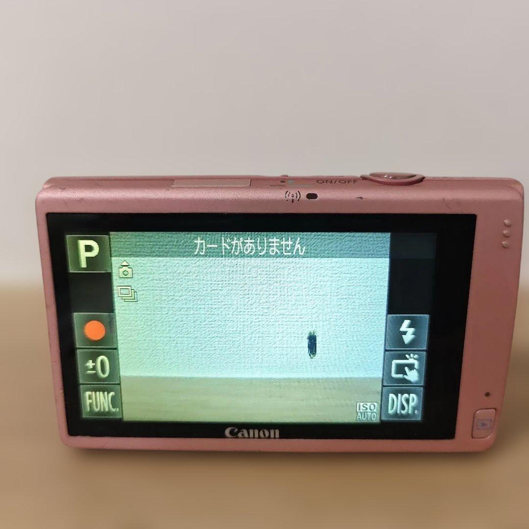【動作品】Canon IXY 430F ピンク コンパクトデジタルカメラ