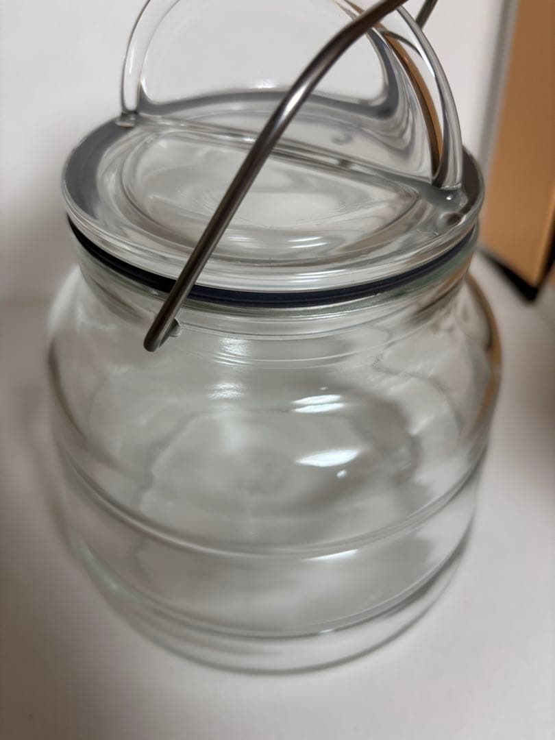 未使用・HOLMGAARDホルムガード・スカーラ　ガラスキャニスター1L