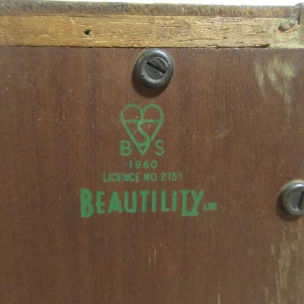 イギリス ビンテージ 家具 ビューローブックケース デスク 本棚 英国6914d