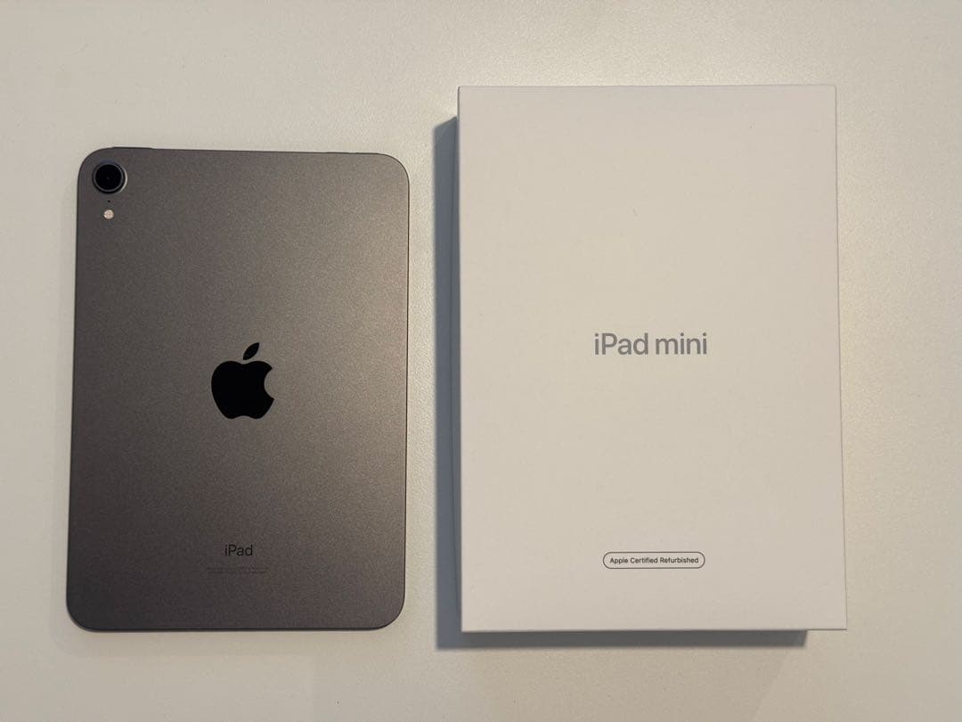 【美品】iPad mini6 本体 Wi-Fi 64GB スペースグレイ