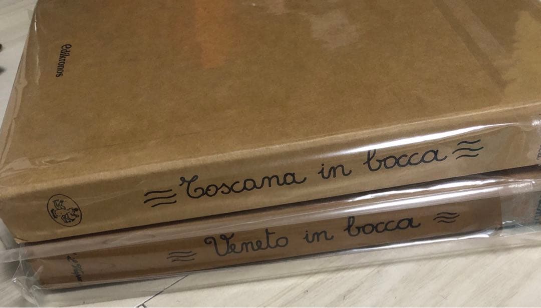 ヴィンテージ in bocca veneto, toscana 料理本　レア