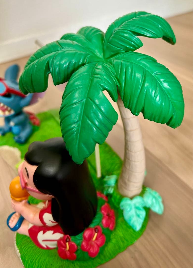 ◆リロ&スティッチ フォトフレーム フォトスタンド ボブルヘッドフィギュア