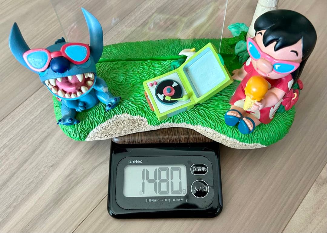 ◆リロ&スティッチ フォトフレーム フォトスタンド ボブルヘッドフィギュア