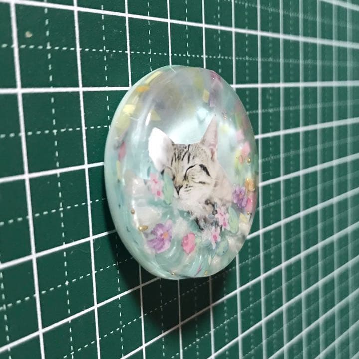 レジンヘアゴム　スヤスヤ♡