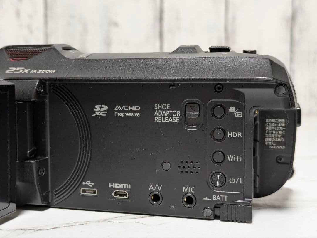 【ジャンク】Panasonic　HC-VX985M 4K