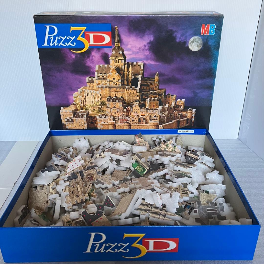 3F 【ピース検品済】Puzz 3D モン・サン・ミシェル 220立体パズル