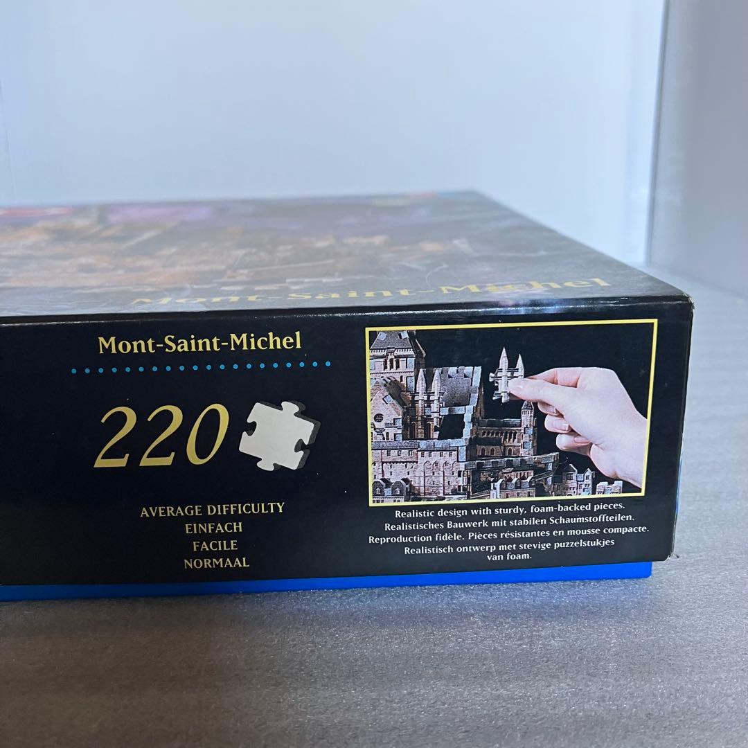 3F 【ピース検品済】Puzz 3D モン・サン・ミシェル 220立体パズル