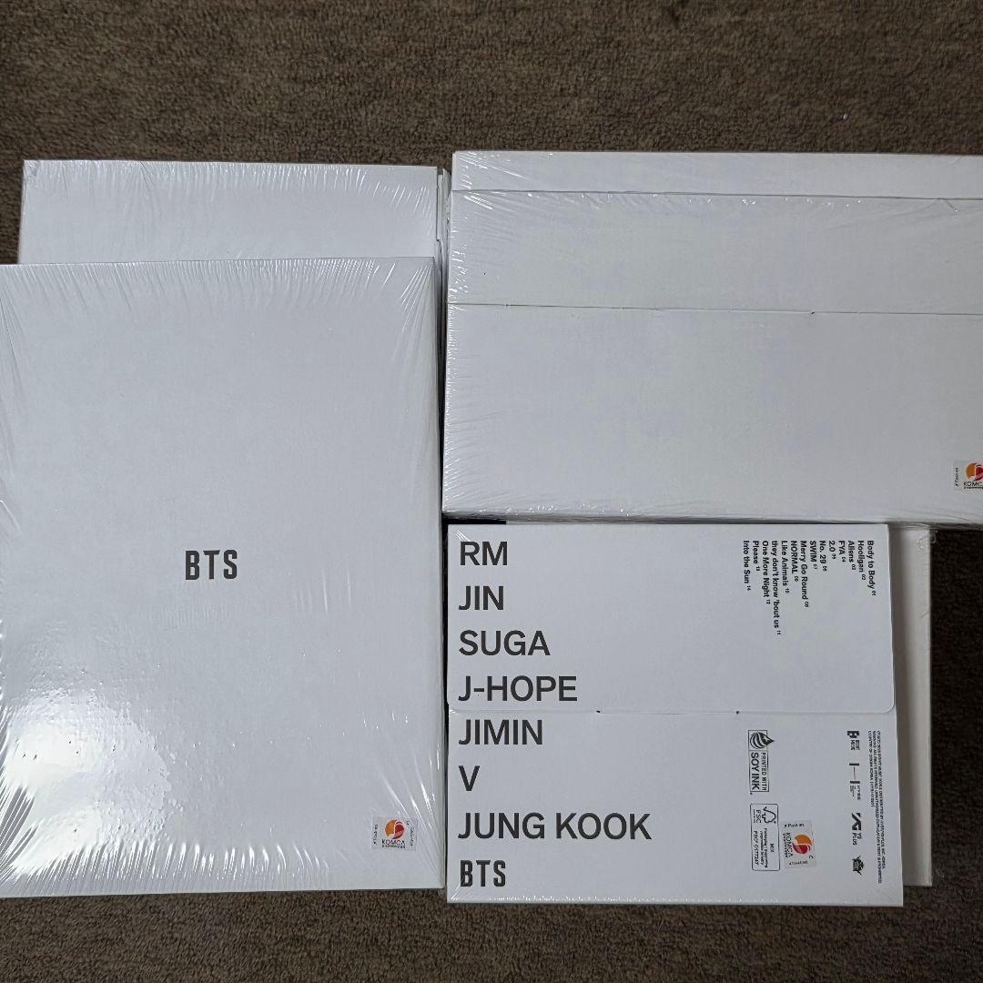 BTS ARIRANG アリラン 3形態×2 新品未開封 ユニバ限定特典付き!