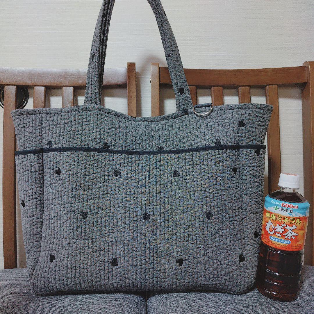 miyu　ポケットいっぱいヌビバッグ　ハンドメイド