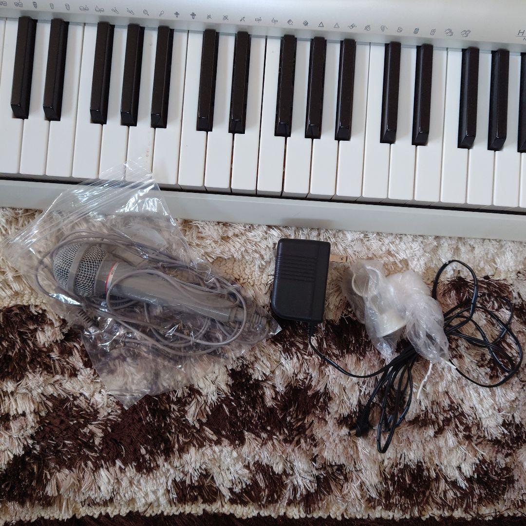 CASIO LK-205 ホワイト キーボード