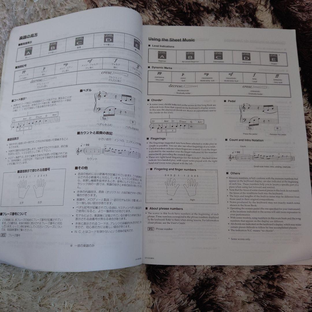 CASIO LK-205 ホワイト キーボード