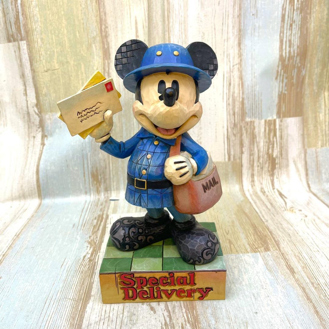 ミッキーマウス Mickey Mouse 郵便屋さん フィギュア エネスコ