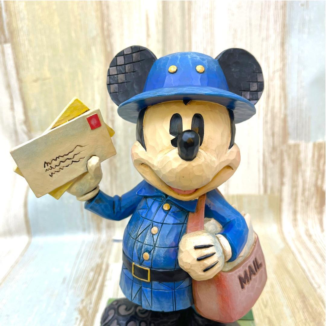ミッキーマウス Mickey Mouse 郵便屋さん フィギュア エネスコ