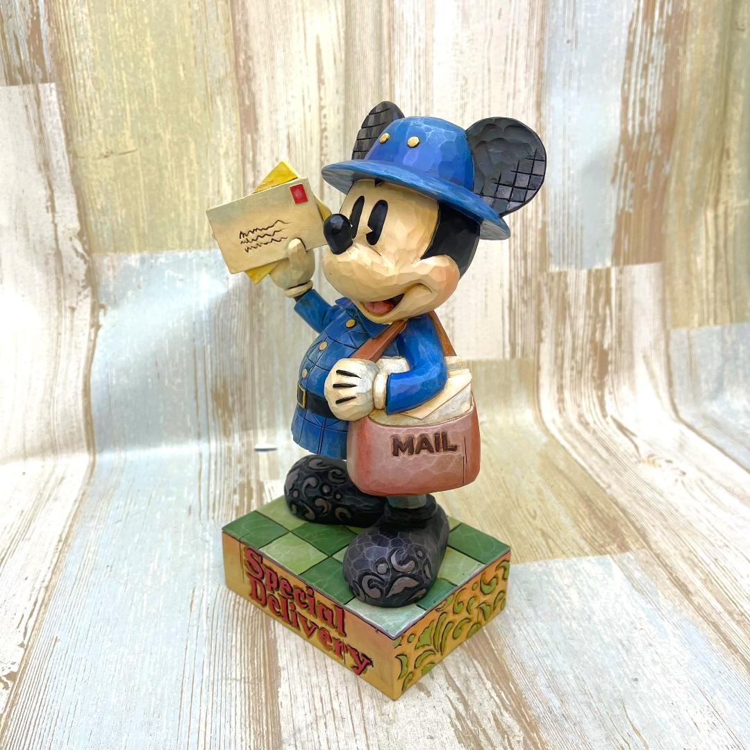 ミッキーマウス Mickey Mouse 郵便屋さん フィギュア エネスコ