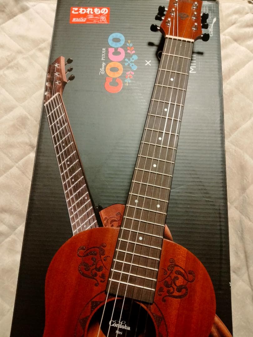 未使用 cordoba coco mini コルドバ ミニギター マホガニー