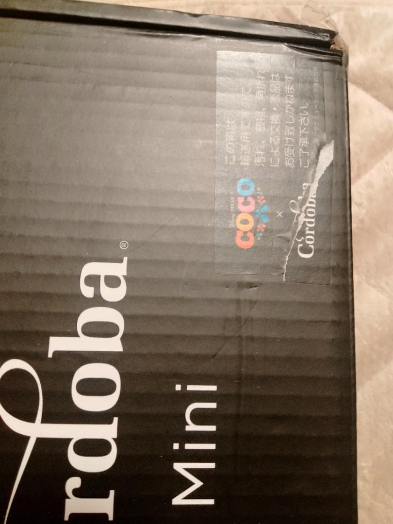 未使用 cordoba coco mini コルドバ ミニギター マホガニー