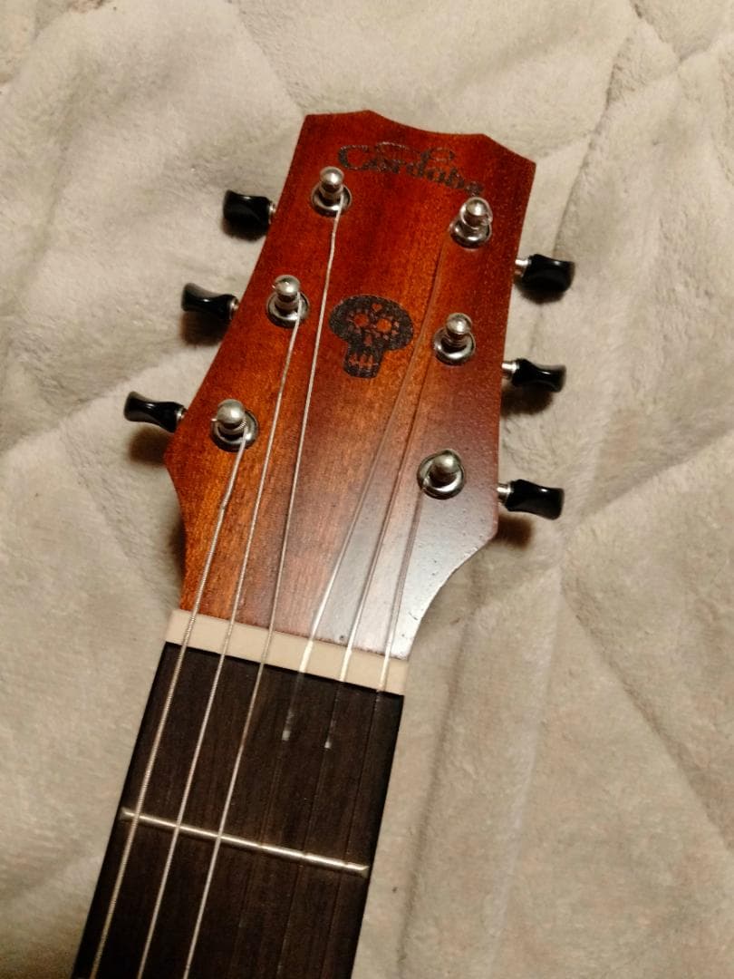 未使用 cordoba coco mini コルドバ ミニギター マホガニー
