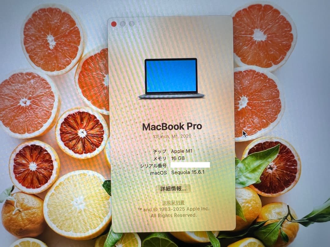 田*中様 MacBook pro 13 M1 16GB 512GB