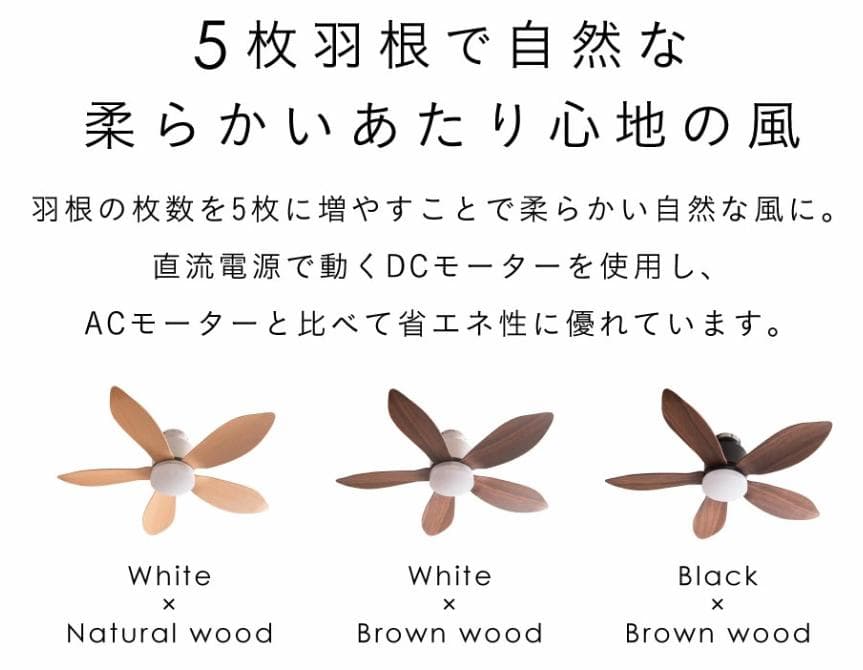 Folia シーリングファンライト NA×WH　開封品　未使用