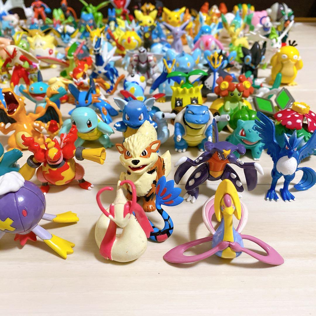 ポケモン モンコレ 100体セット ピカチュウ リザードン等 当時物