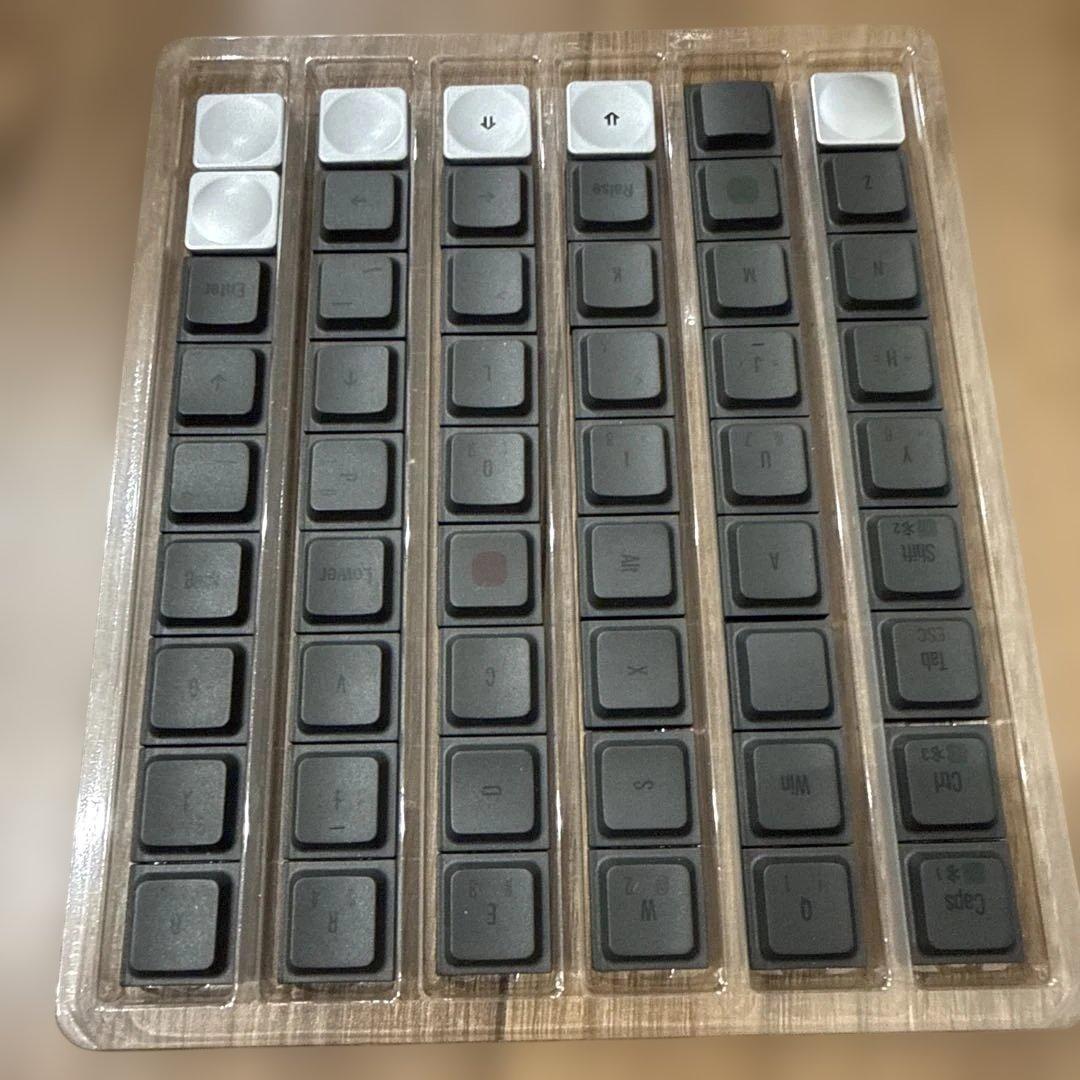 Cornix LP ブラック　キーキャップ交換済み