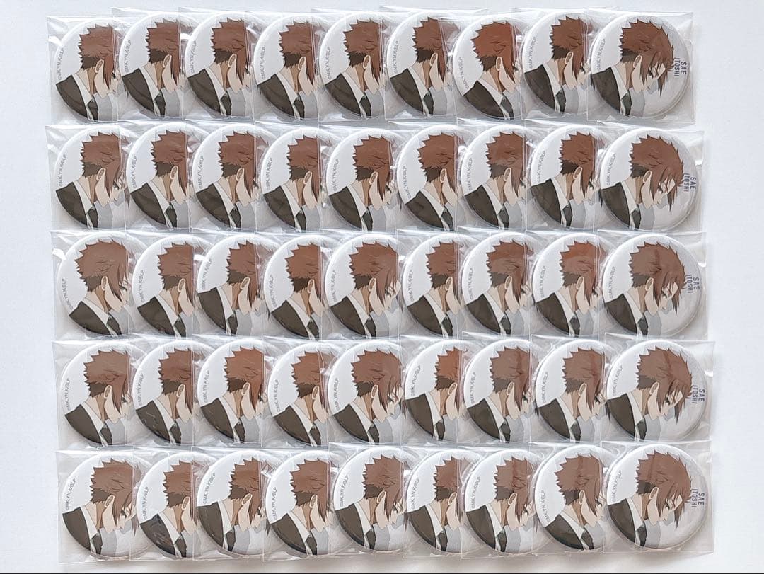 ブルーロック ブルロ ベースヤード 缶バッジ 糸師冴