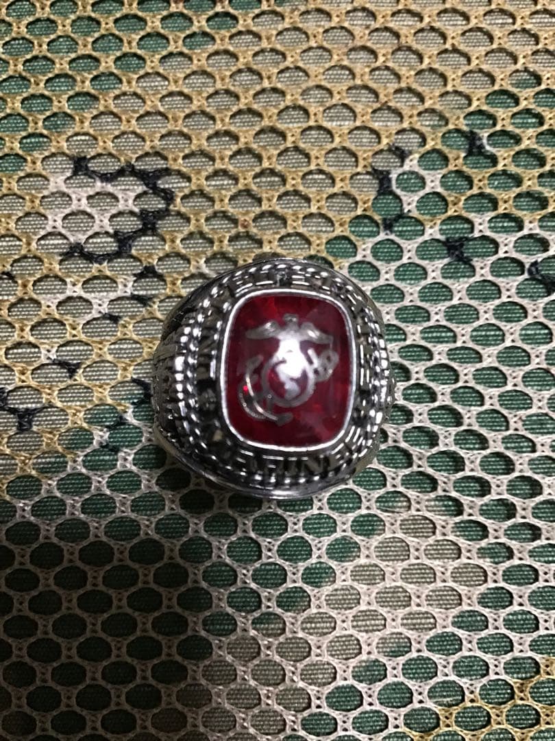 米軍放出品　 USMC MARINES カレッジリング　中古品3