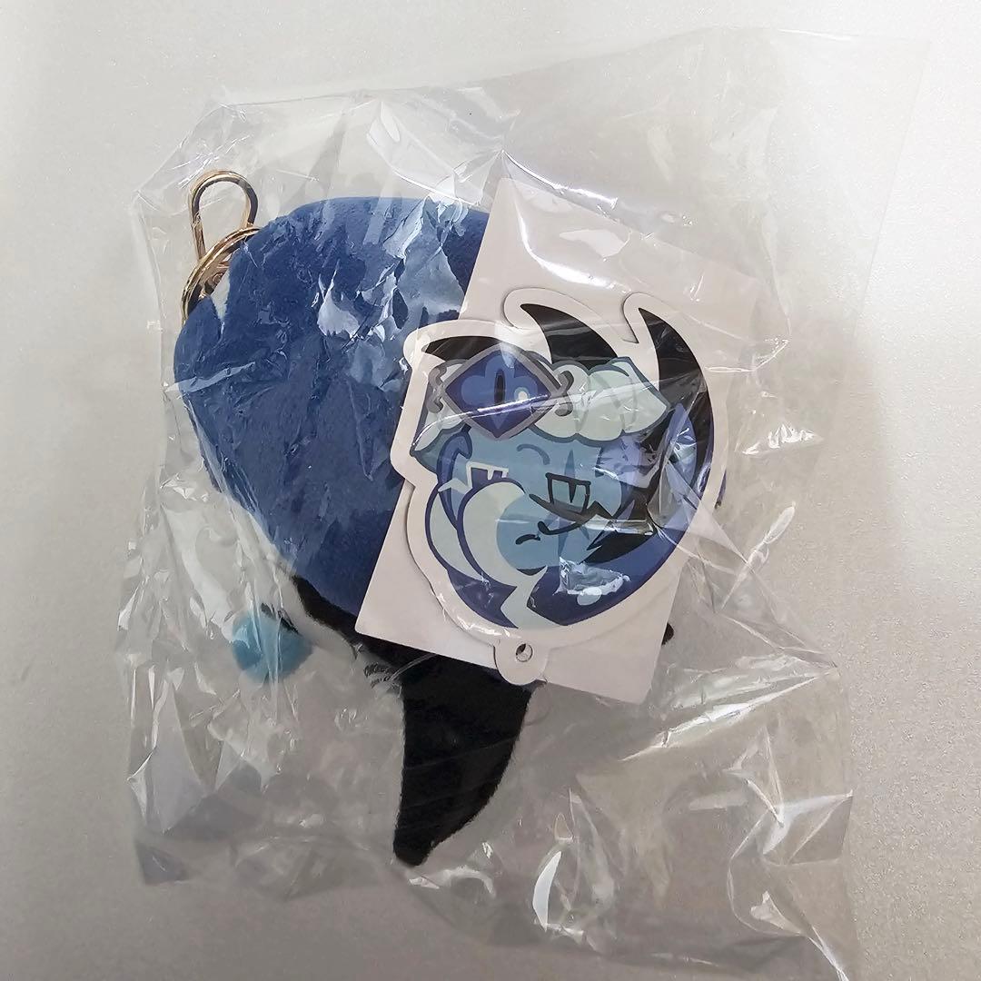 クッキーラン　キングダム韓国公式品 シャドウミルククッキー　ぬいぐるみキーリング