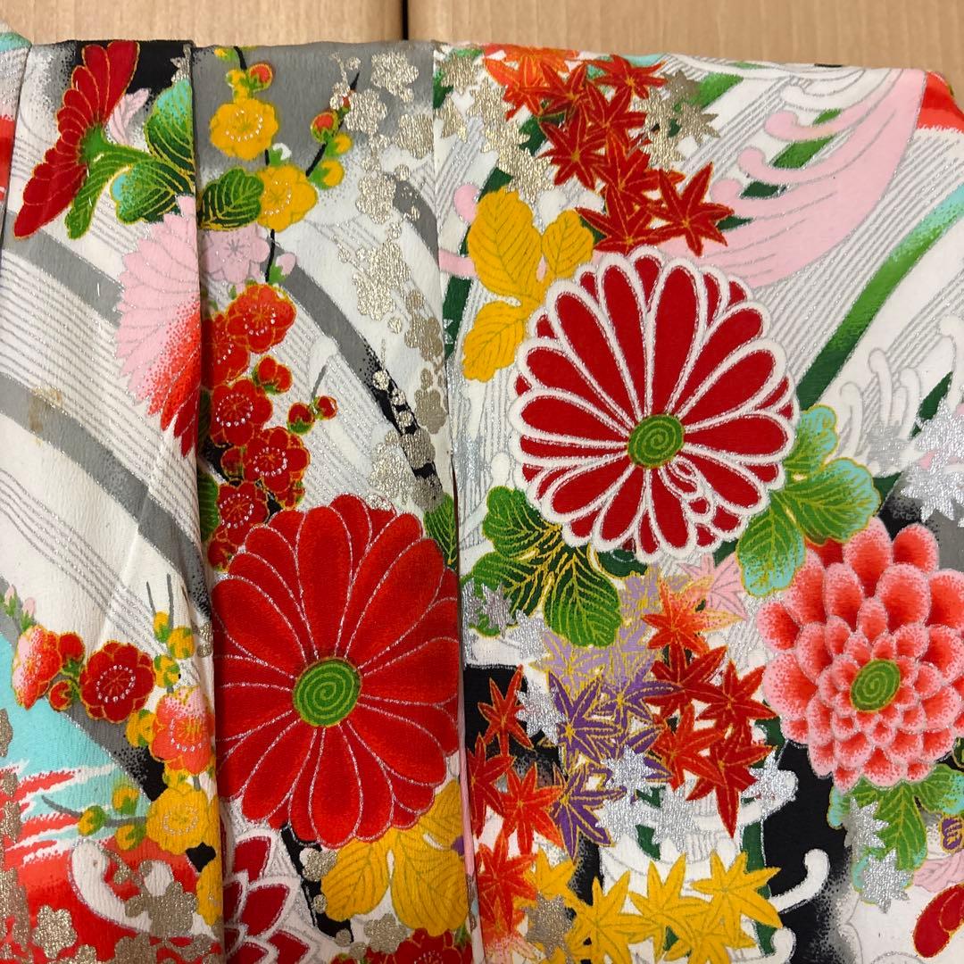 アンティーク着物　七五三着物　３歳着物