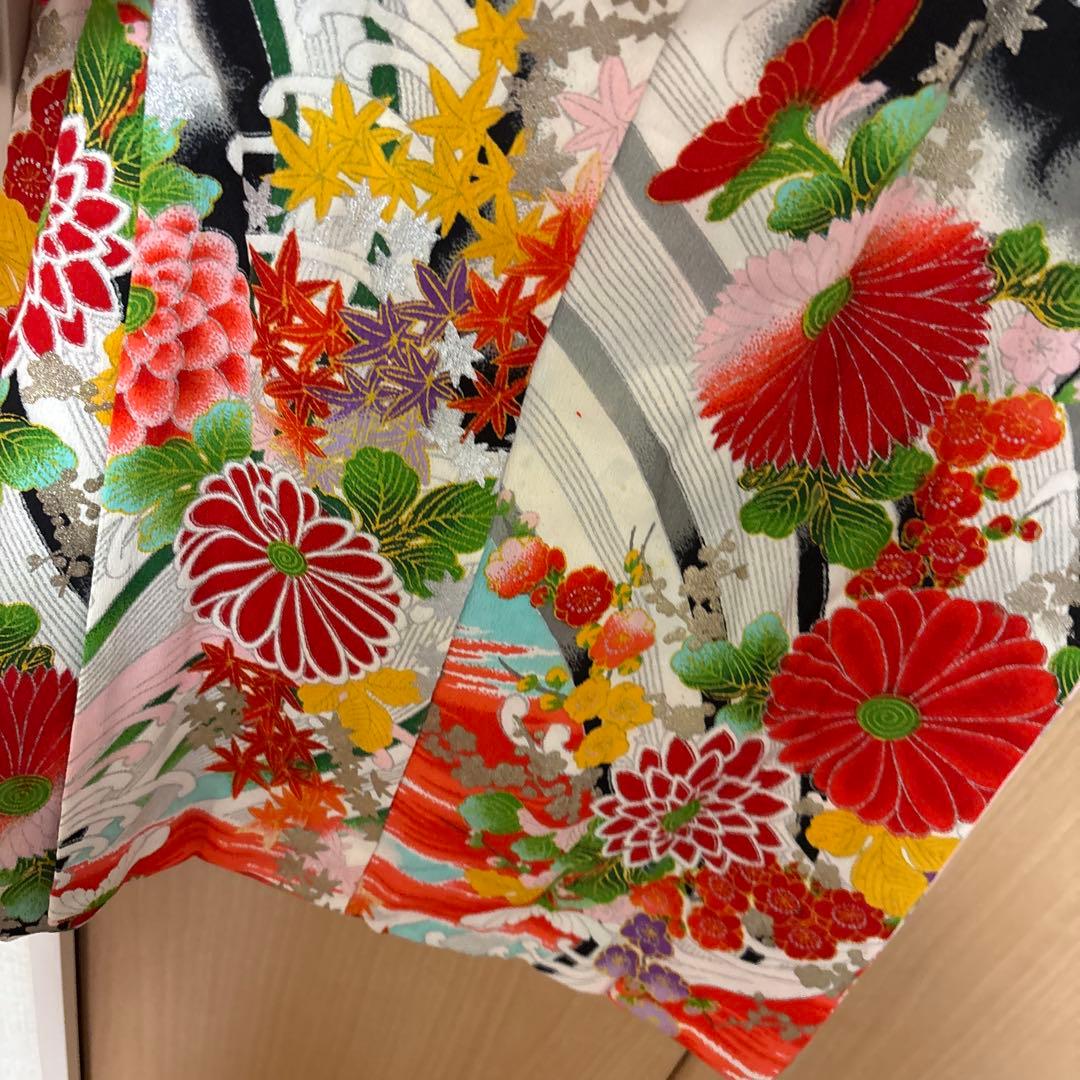 アンティーク着物　七五三着物　３歳着物